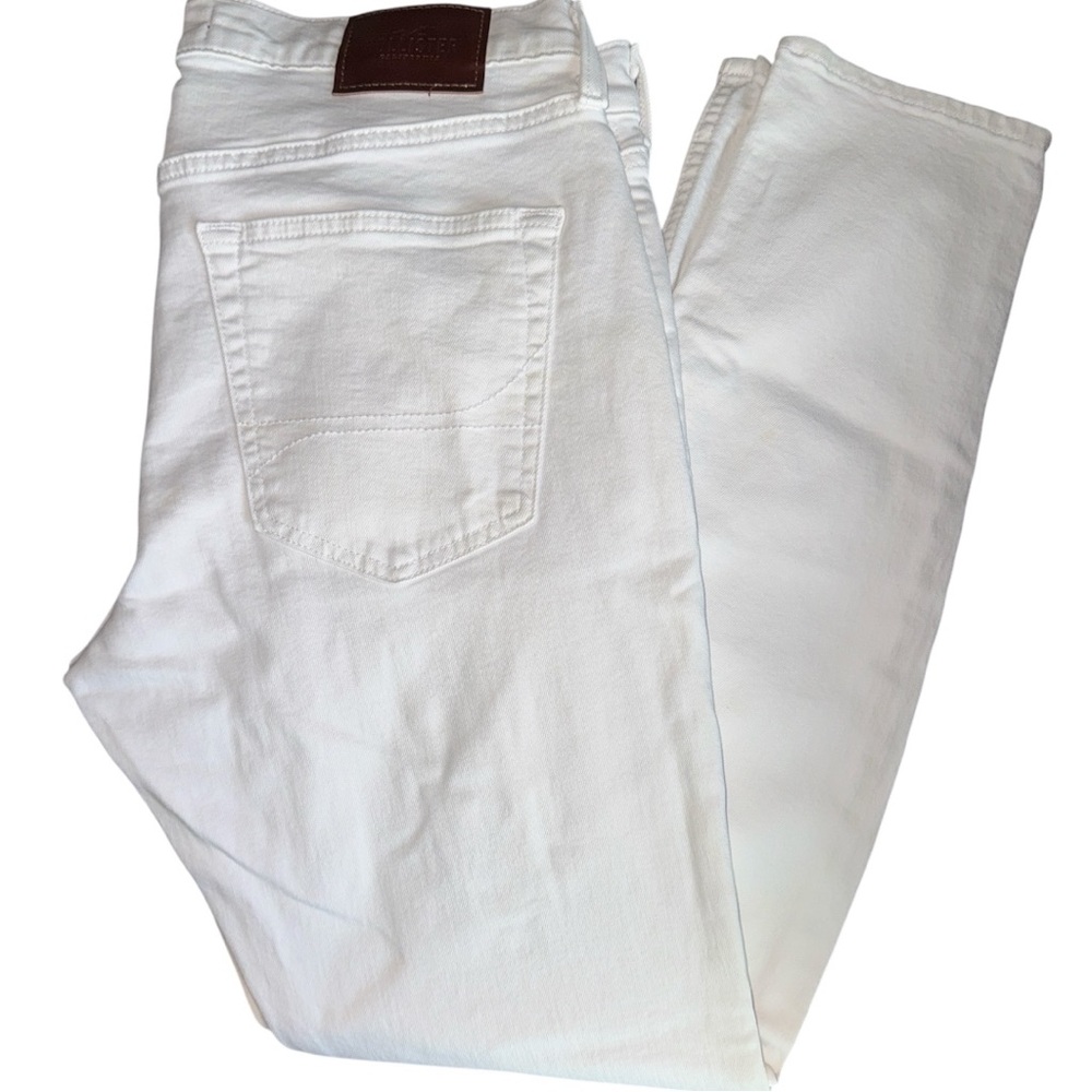 Hollister Epic Flex Super Skinny Pants White | Waist 32 x Length 32 NWT